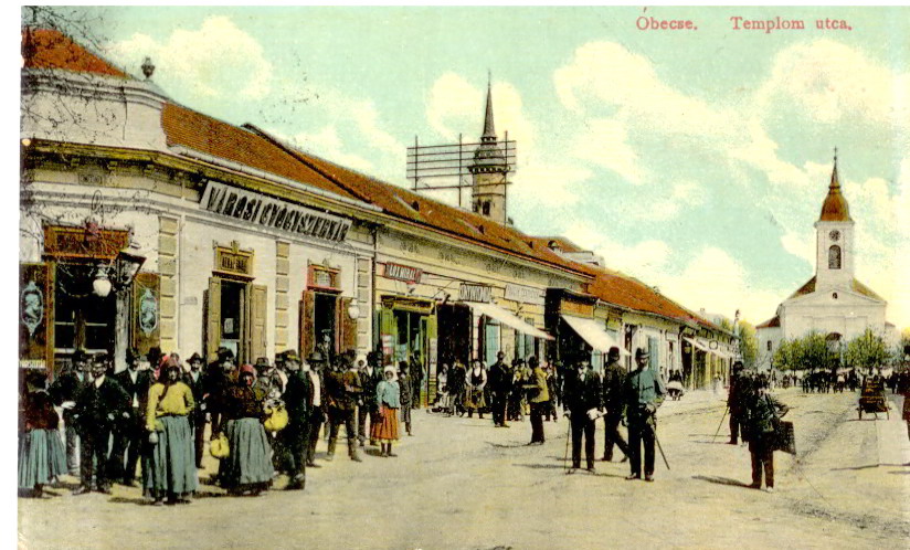 1910.g TEMPLOM UTCA (Crkvena ulica)