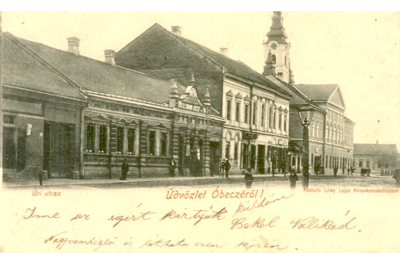 1899.g ÚRI UTCZA (GOSPODSKA ULICA PA LENJINOVA PA GERBEROVIH)