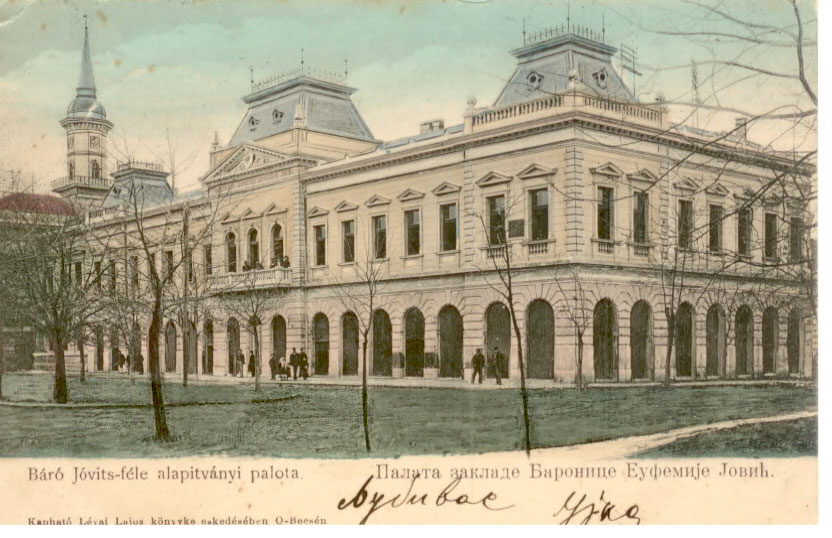1906 - Zadužbina Baronice Eufemije Jović (Opština)