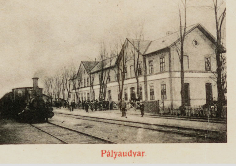 1911.g PÁLYAUDVAR (ŽELEZNIČKA STANICA)