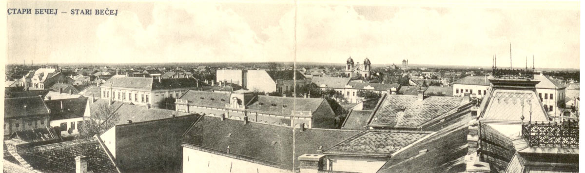 1924.g STARI BEČEJ PANORAMA